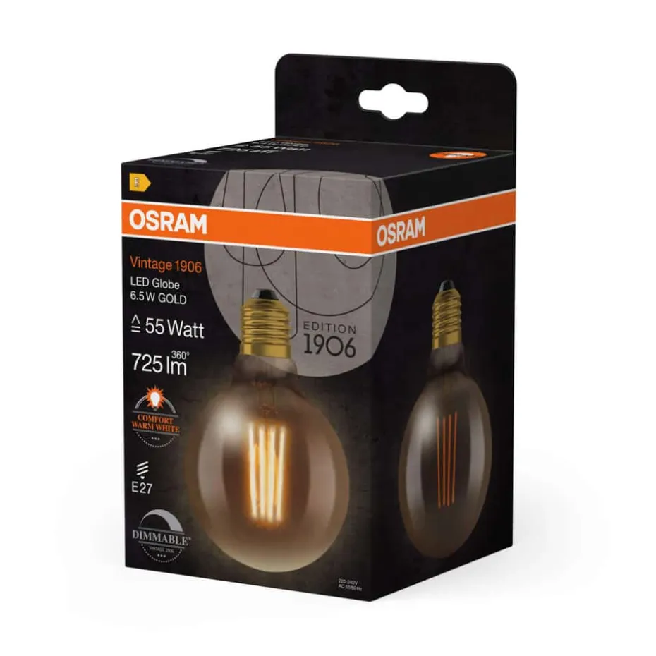 OSRAM Vintage 1906 Globe pære