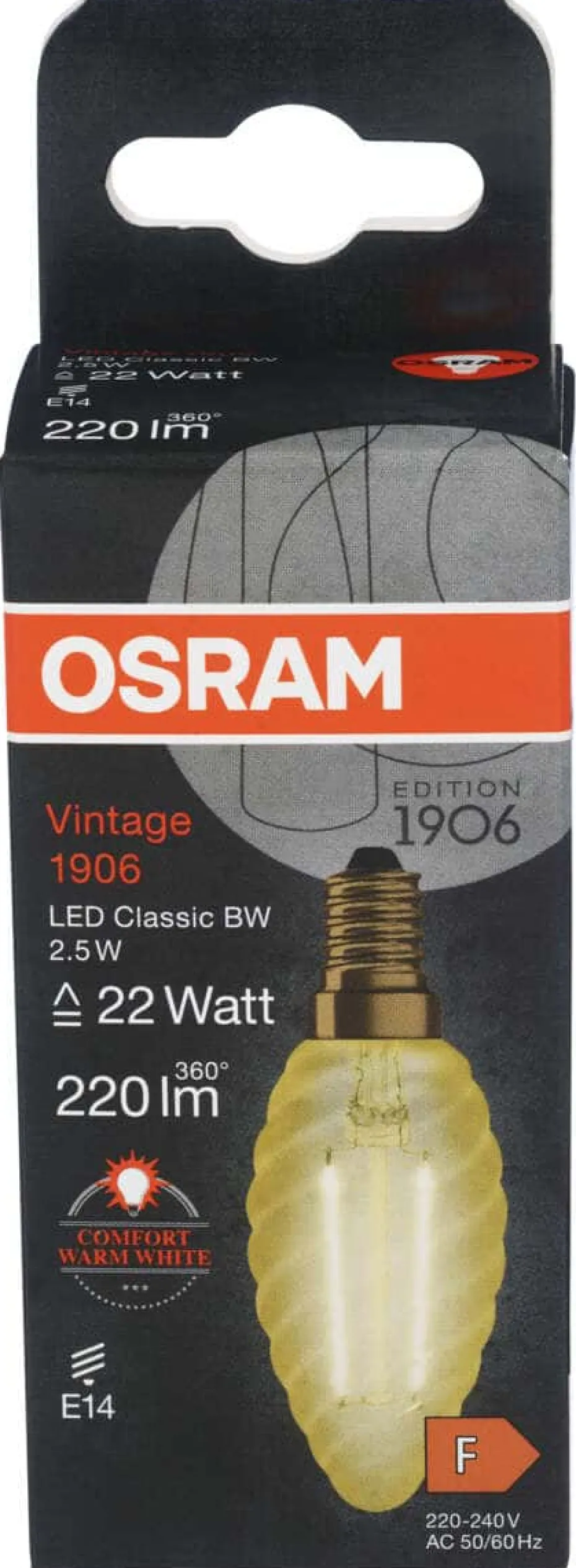 OSRAM Vintage 1906® LED classic pære