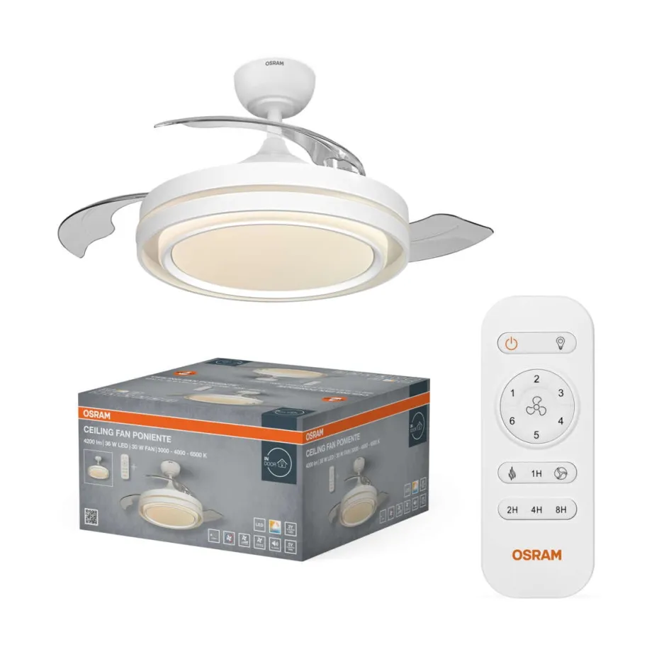 OSRAM Poniente takvifte med lys