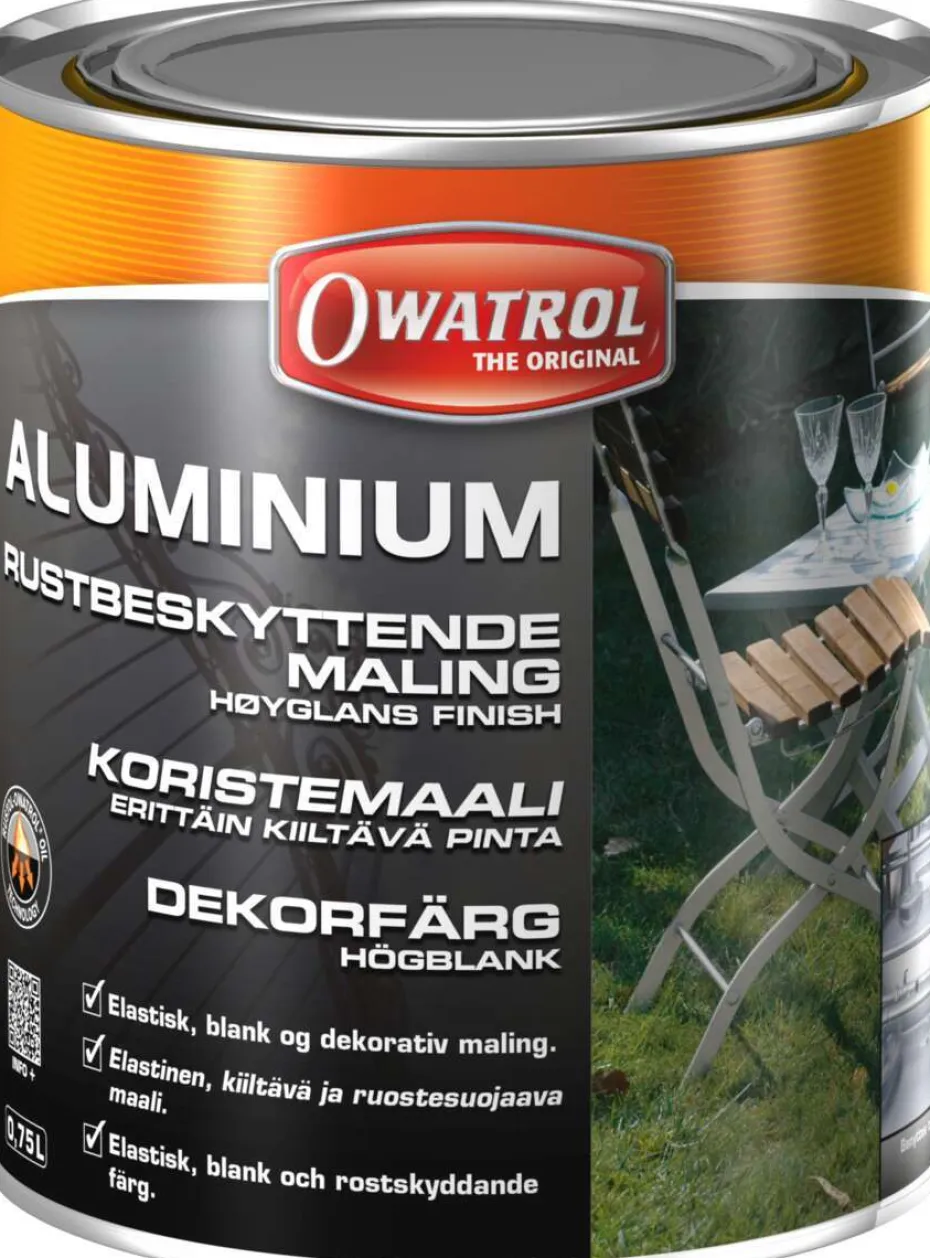 Owatrol aluminium rustbeskyttende maling