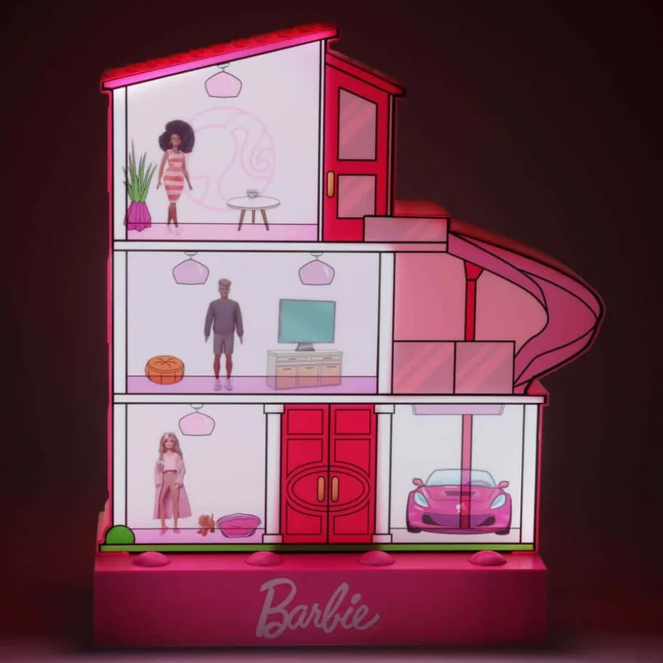 Paladone Barbie® Drømmehus lampe