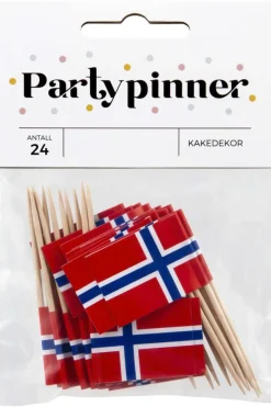 Partypinner kakedekor 24pk
