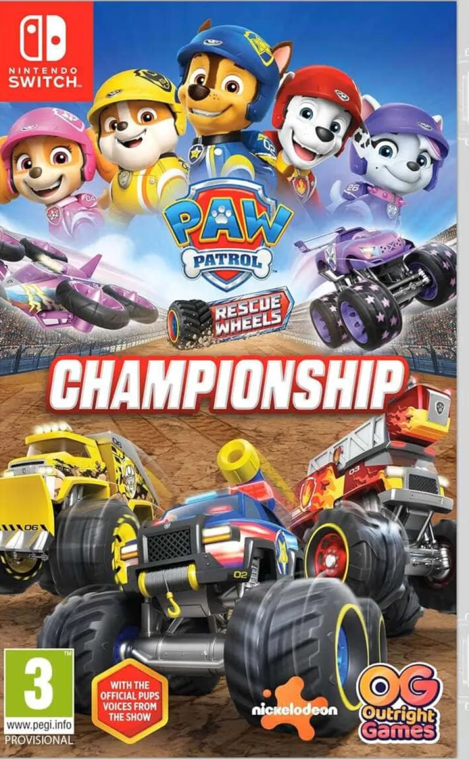 PAW Patrol™ Rescue Wheels™: Championship for Nintendo Switch™