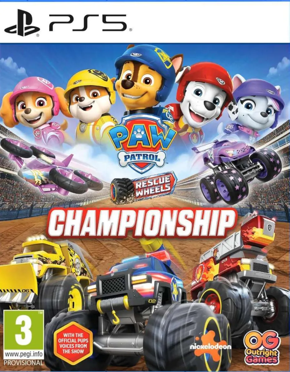 PAW Patrol™ Rescue Wheels™: Championship for PS5™