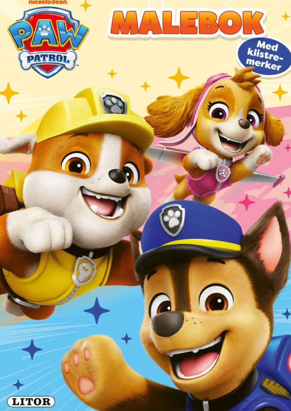 Paw Patrol malebok