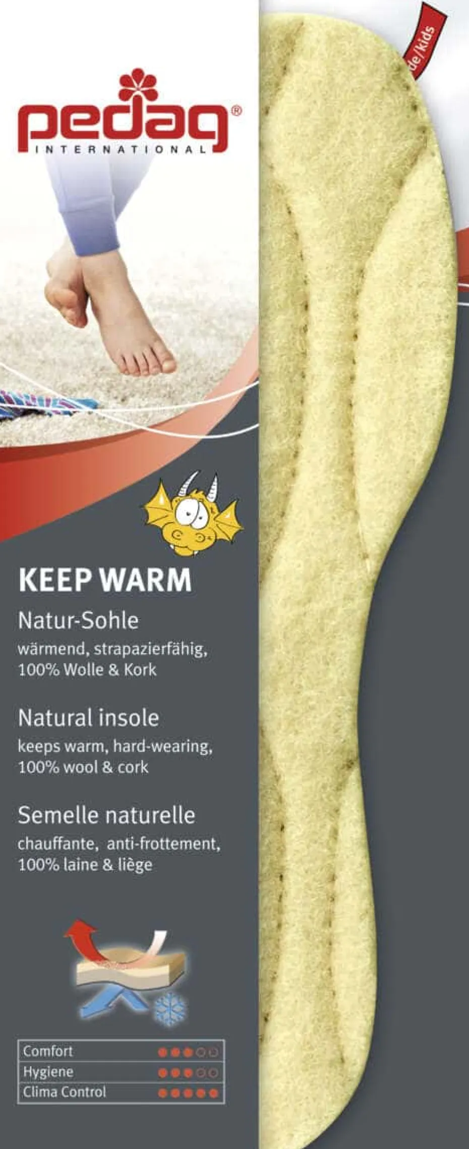 Pedag Keep Warm vintersåle