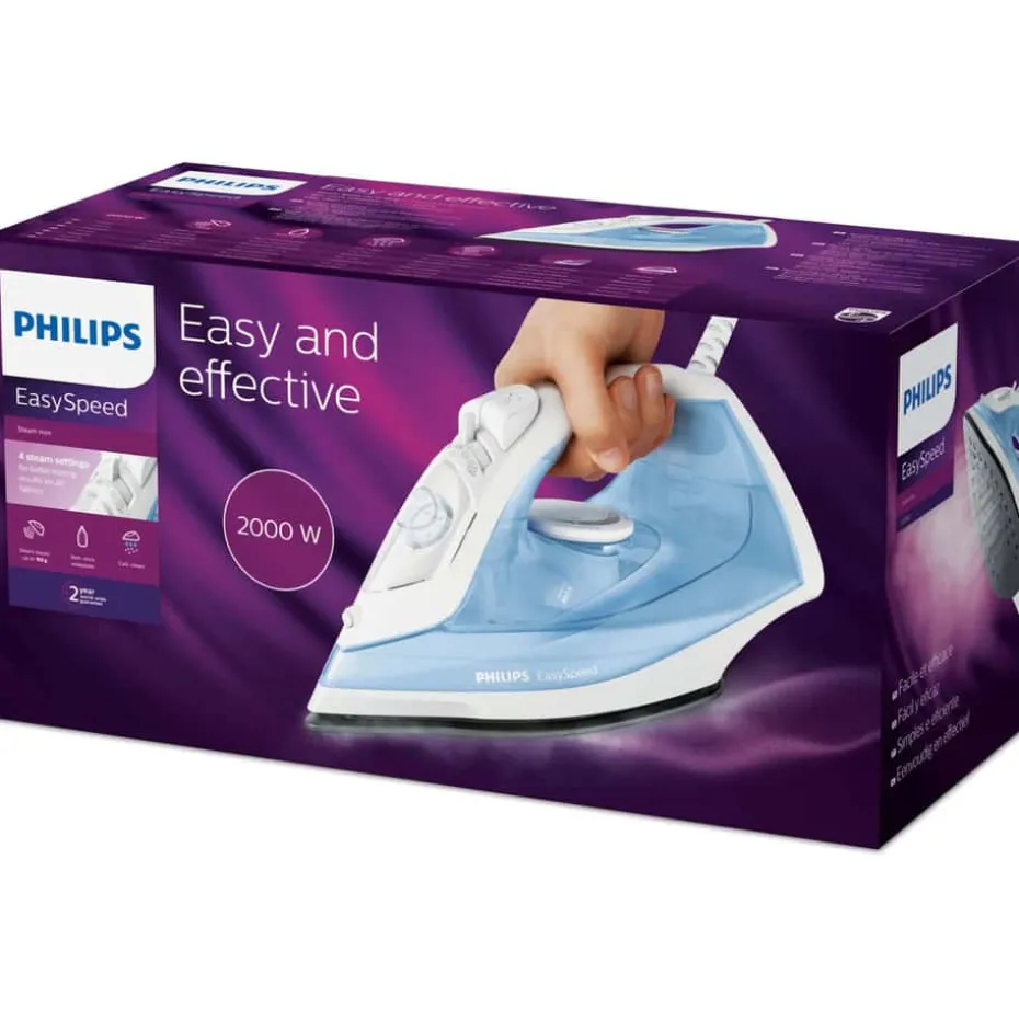Philips EasySpeed GC1740/20 dampstrykejern