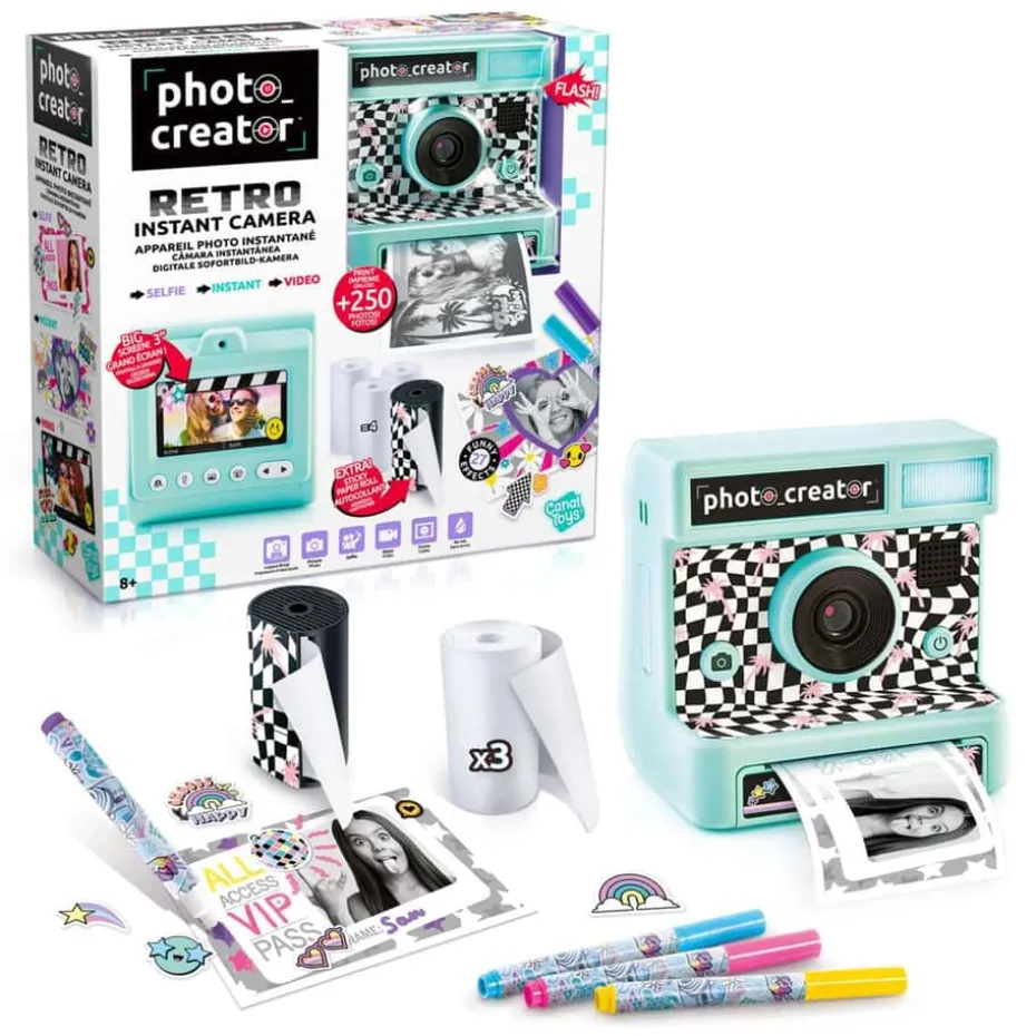 Photo Creator Retro Instant Camera