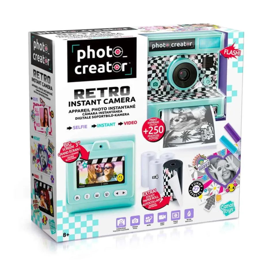 Photo Creator Retro Instant Camera