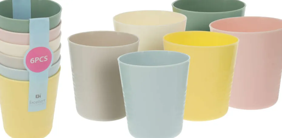 Plastkopp 6 pk