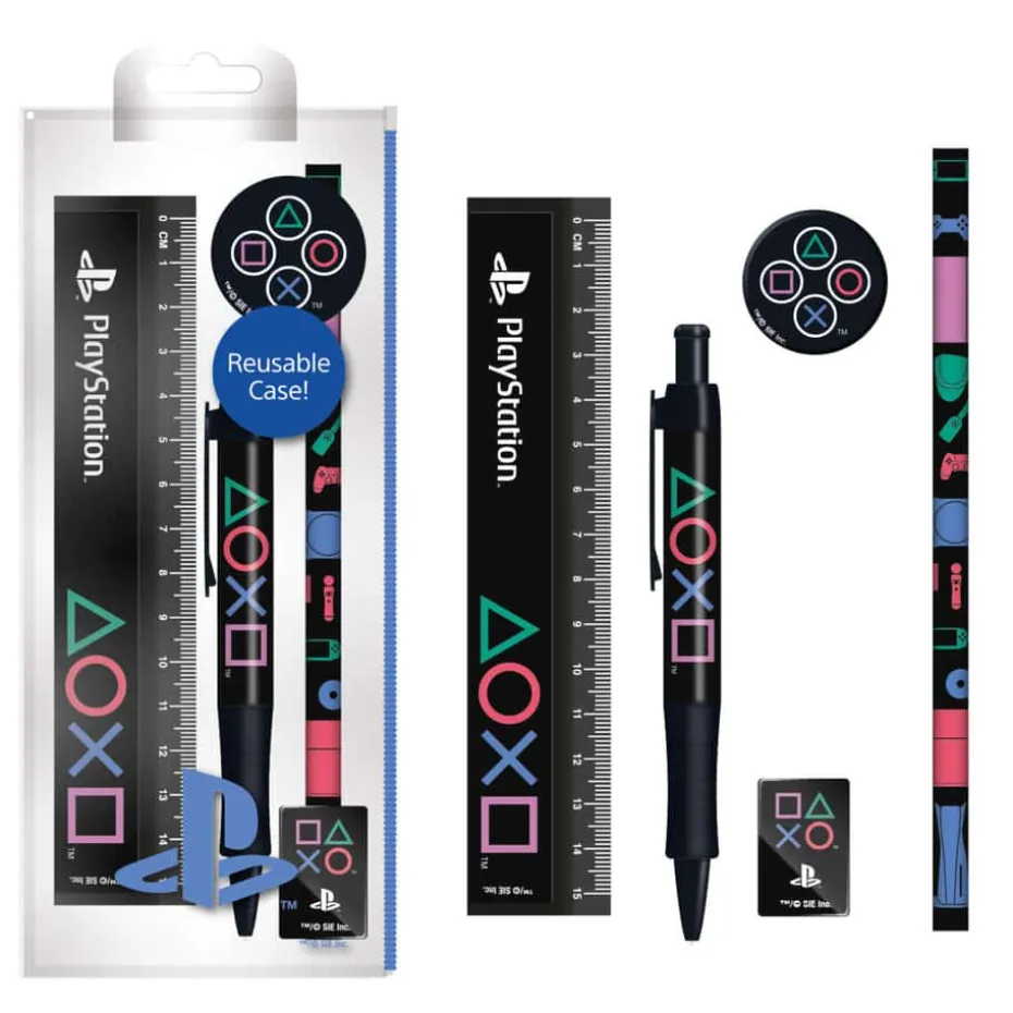 Playstation: classic colours skrivesett