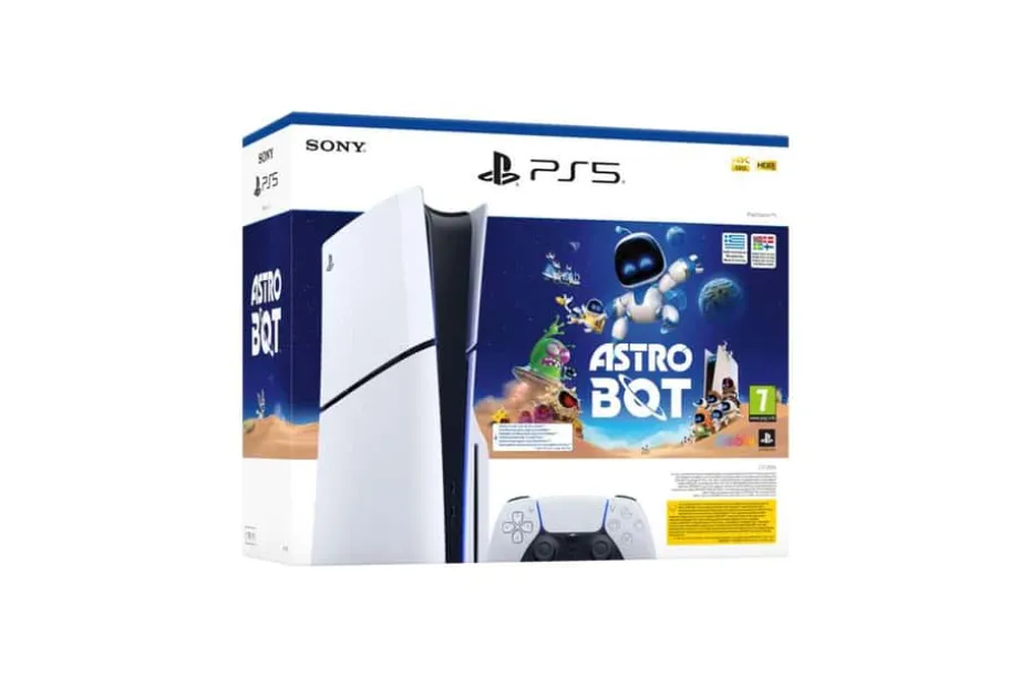 PlayStation®5-konsoll + ASTRO BOT™ pakke