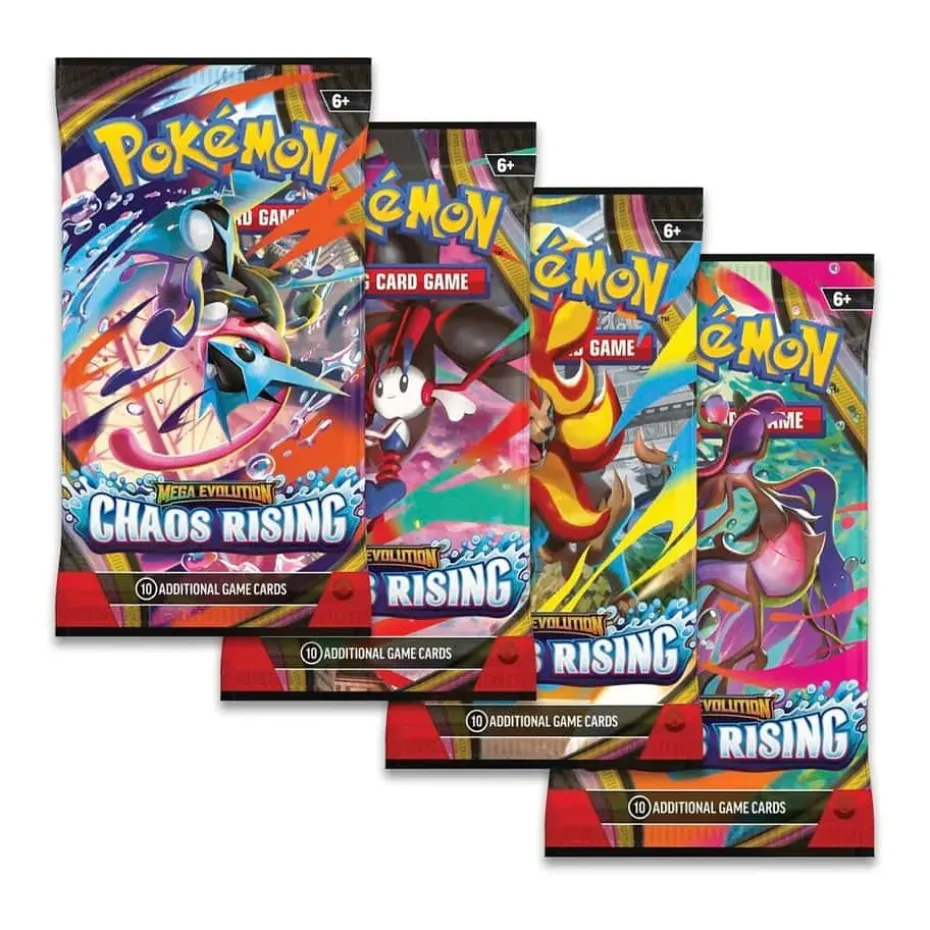 Pokemon: Chaos Rising Booster Pack samlekort