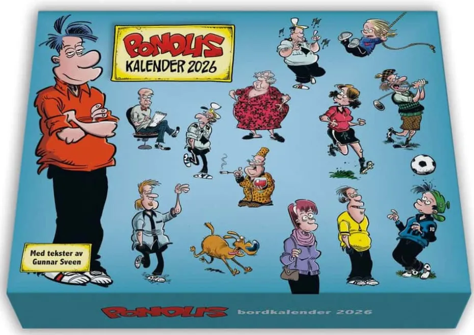 Pondus bordkalender 2026