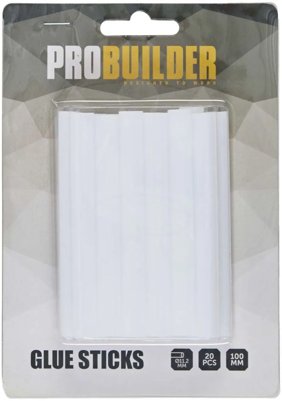 Probuilder Ø11, mm limstav til limpistol 20-pk