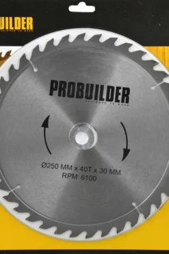 Probuilder 250x30x3 T40 sagblad