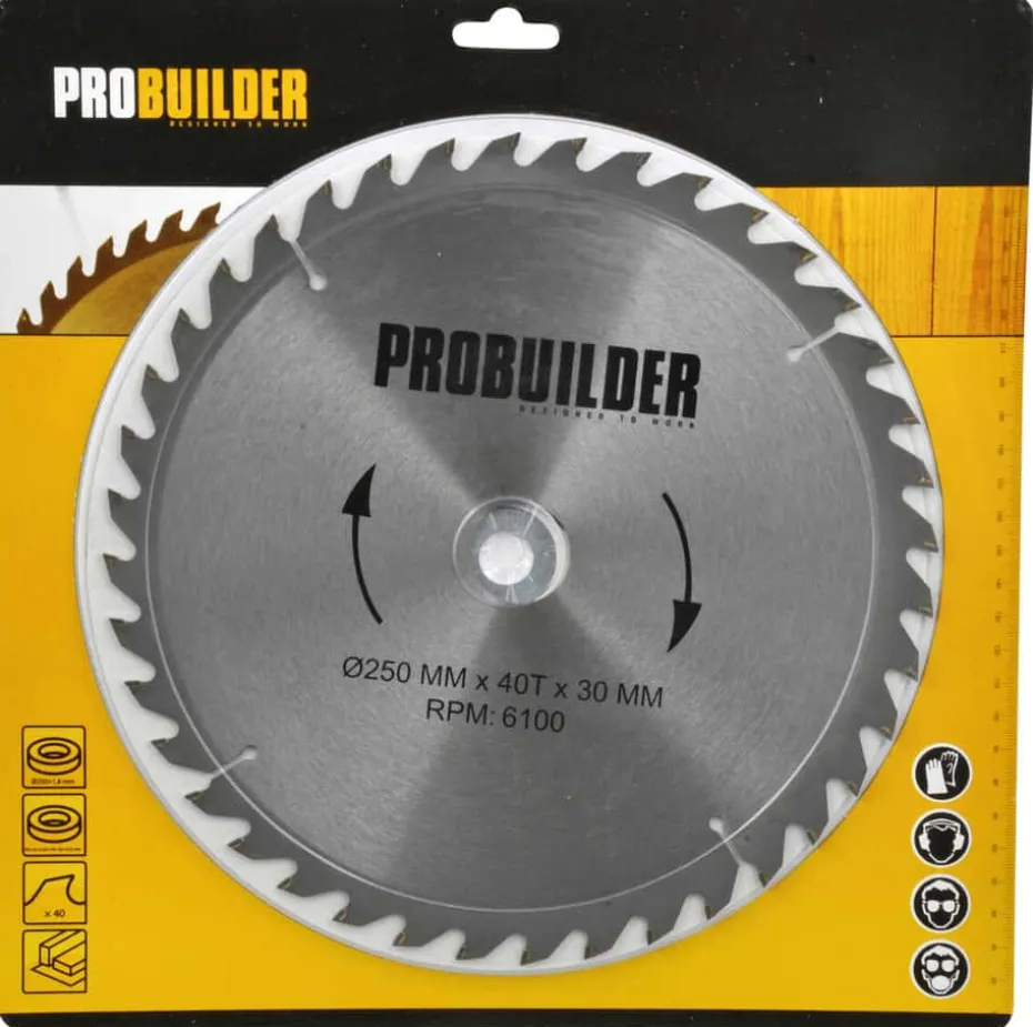 Probuilder 250x30x3 T40 sagblad