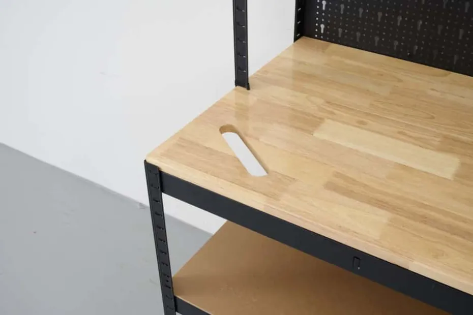 Probuilder arbeidsbenk med hyller