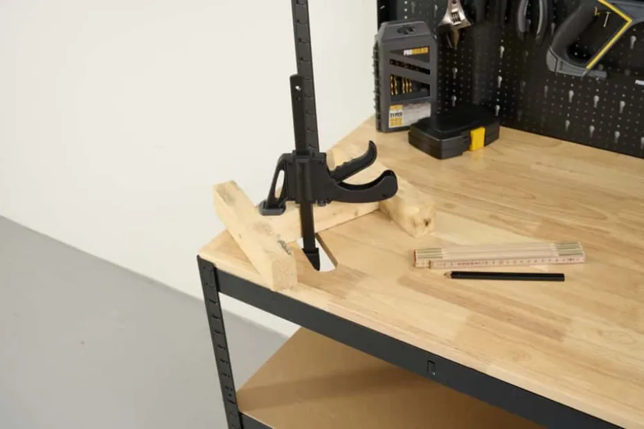 Probuilder arbeidsbenk med hyller