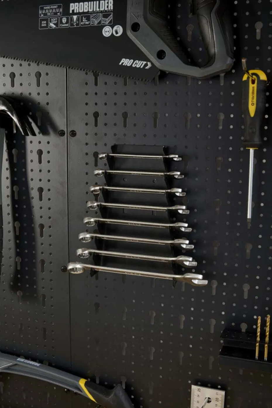 Probuilder arbeidsbenk med hyller