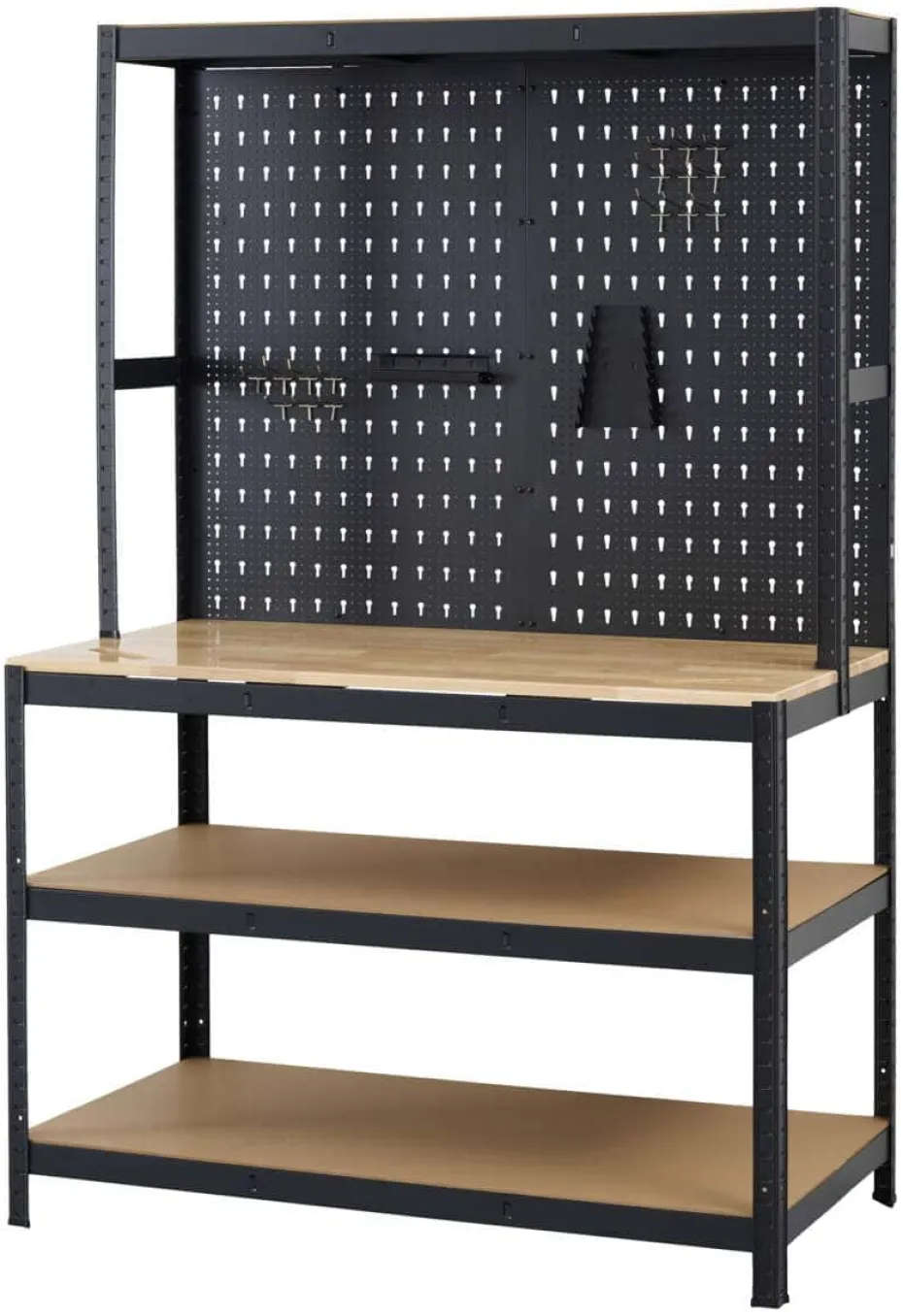 Probuilder arbeidsbenk med hyller