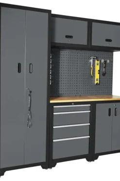 Probuilder arbeidsbenk med skap