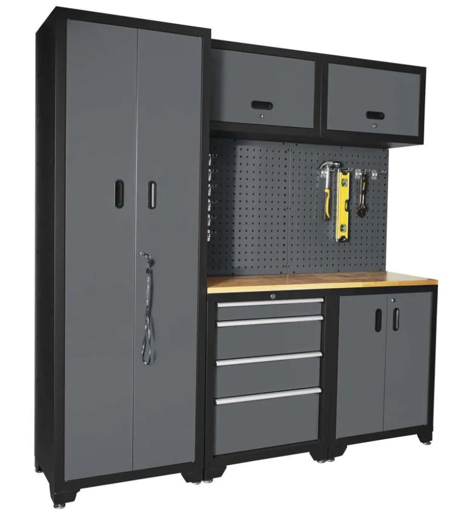 Probuilder arbeidsbenk med skap