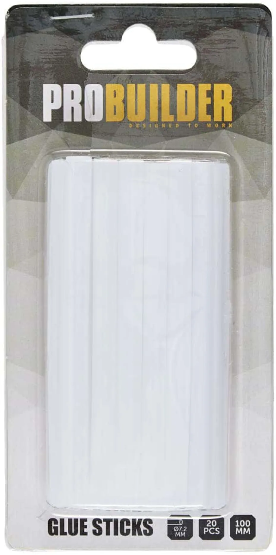 Probuilder Ø 7,2 mm limstav til limpistol 20-pk
