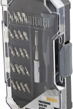 Probuilder Presicions sett med skrutrekker og 22 bits.