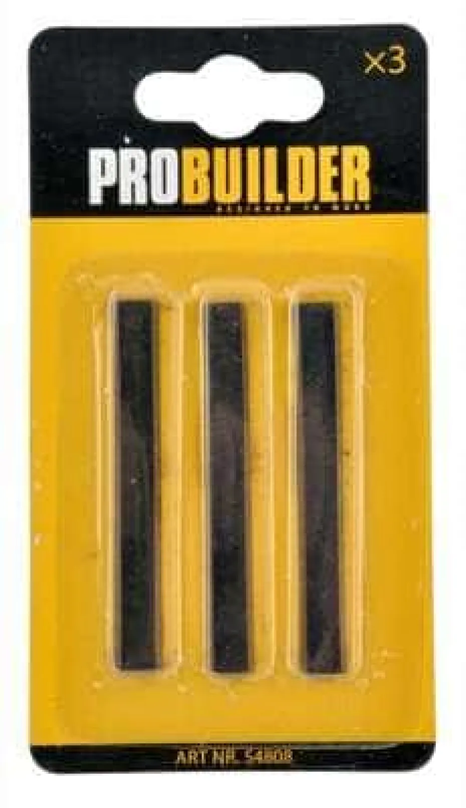 Probuilder Universal reserveblad til 54804 skrape 3-pk