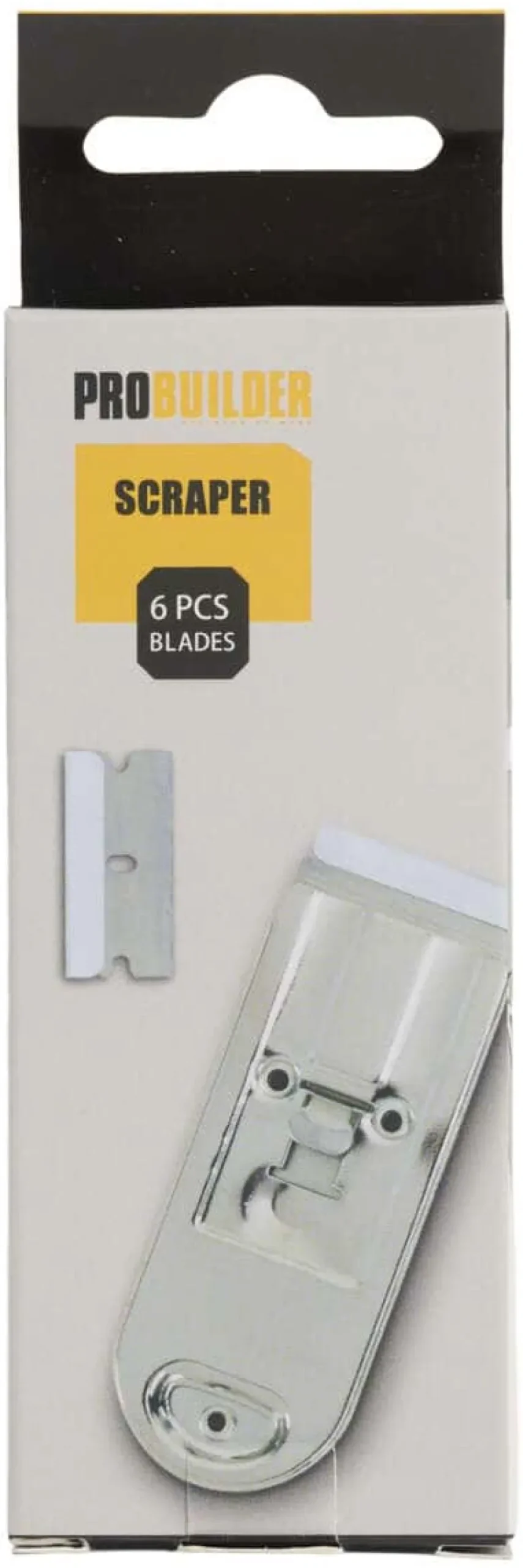 Probuilder vindu/glasskrape m/6 blad