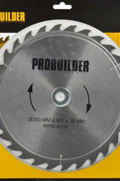 Probuilder 250x30x3 T30 sagblad