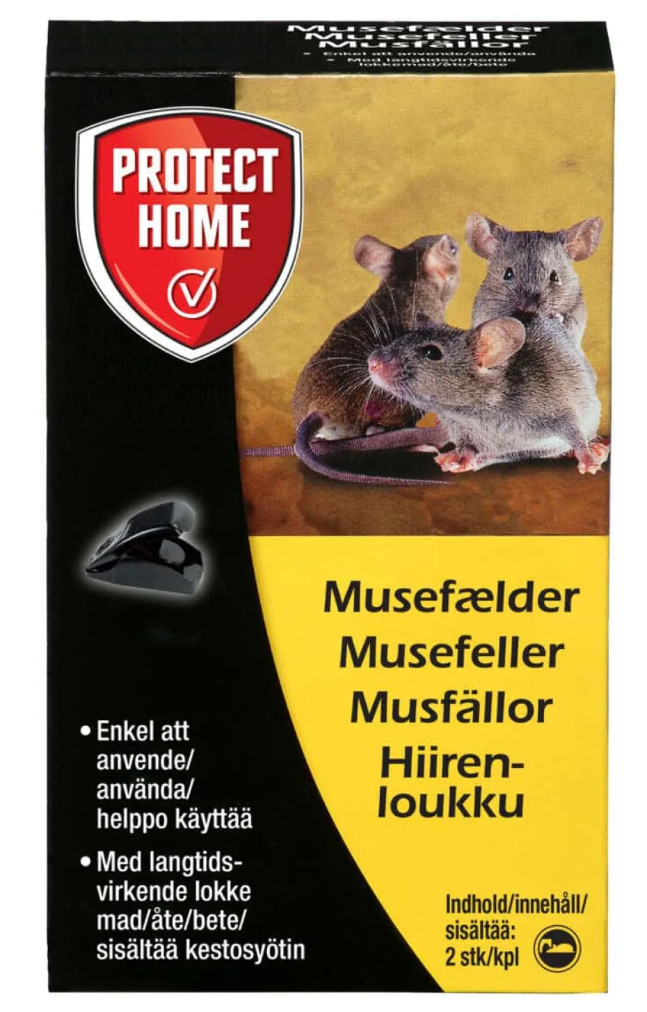 Protect Home Snap plast musefelle