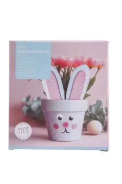 Påskehare blomsterpotte sett