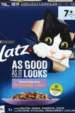 Purina Latz Senior Mix i Gelé 1020g