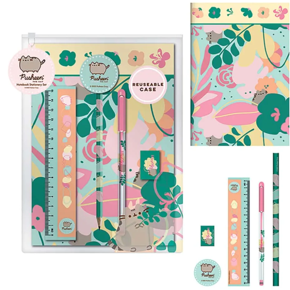 Pusheen® the Cat Botanical skrivesett