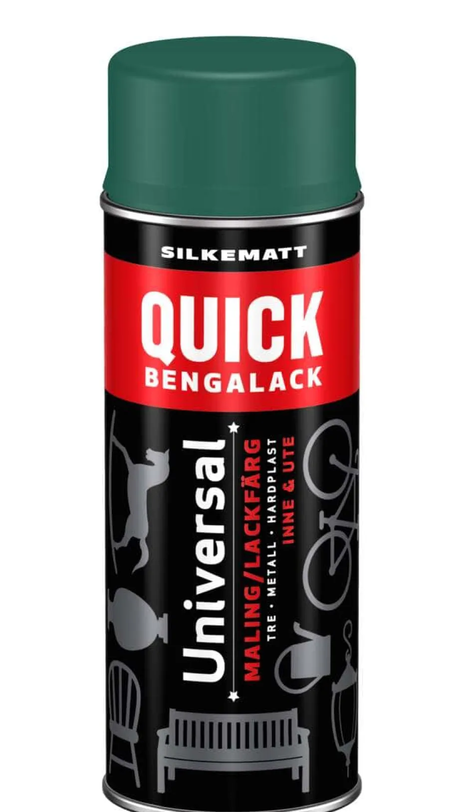 Quick Bengalack Universal silkematt spraylakk