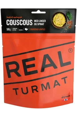 Real Turmat Couscous med linser og spinat