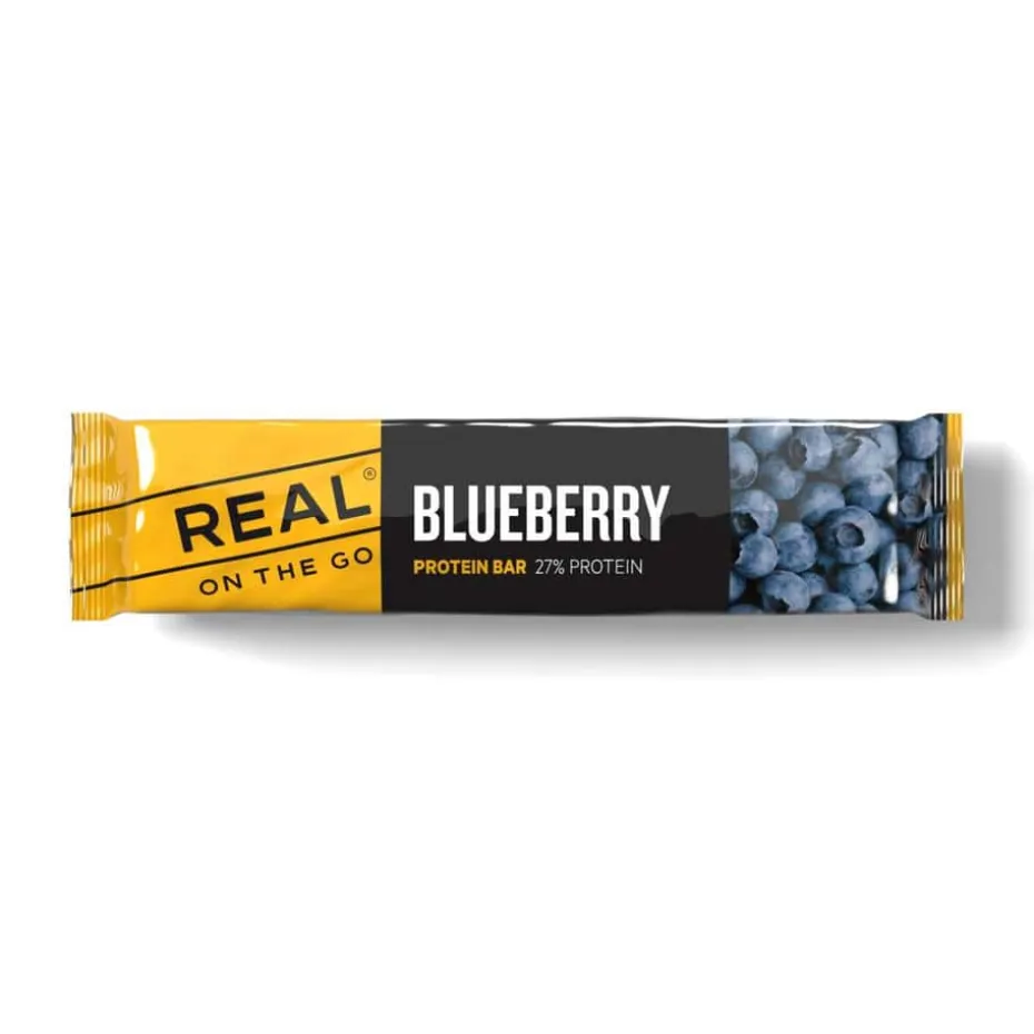 Real Turmat Proteinbar Blåbær