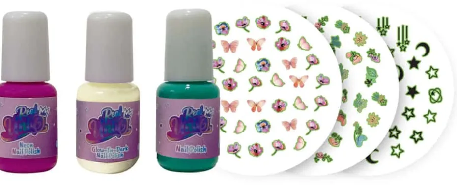 Real UniQ Glow in the Dark Neglekunst i metalletui