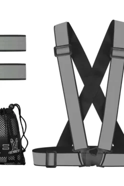 Reflekssele m/ armbånd og oppbevaringspose unisex
