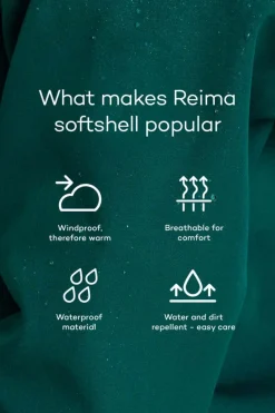 Reima Mjosa softshelldress barn