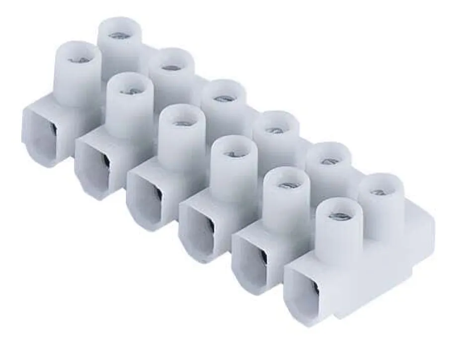 Rekkeklemme 0.5-2.5mm 6 pol