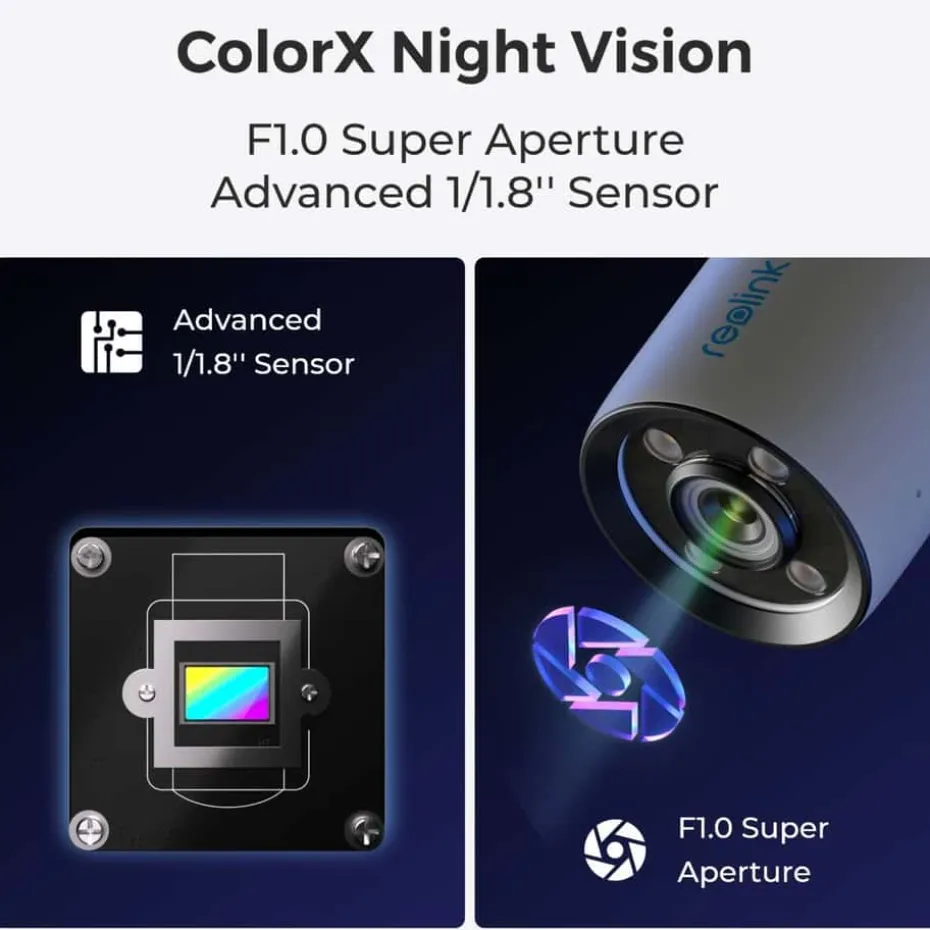 Reolink ColorX Series P320X overvåkingskamera