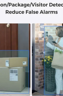 Reolink Smart 2K+ Video Doorbell WiFi-ringeklokke med 5 MP kamera