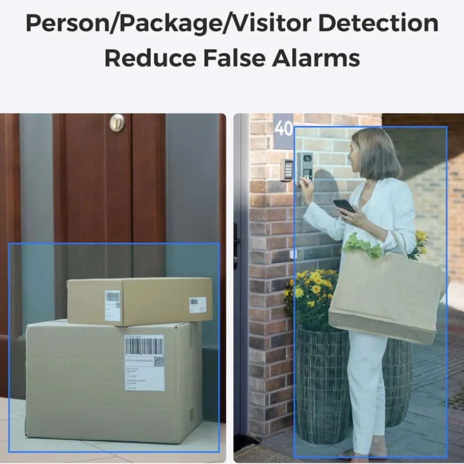 Reolink Smart 2K+ Video Doorbell WiFi-ringeklokke med 5 MP kamera