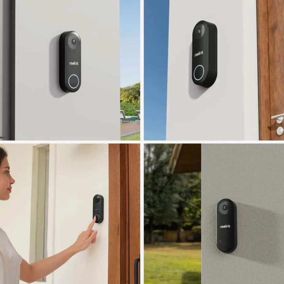 Reolink Smart 2K+ Video Doorbell WiFi-ringeklokke med 5 MP kamera