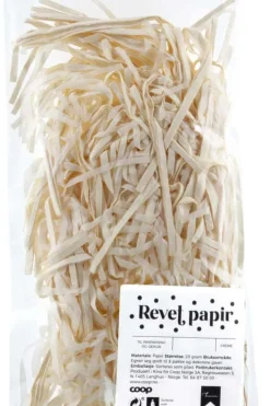 Revet papir krem