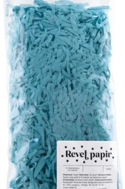 Revet papir turkis