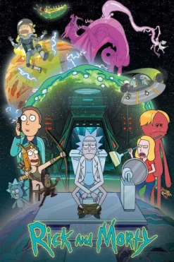 Rick and Morty Toilet Adventure plakat